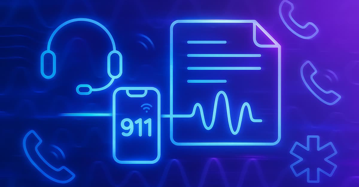 How AI Transcription is Transforming Emergency Communications and Response